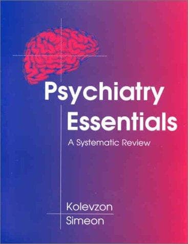 Tapa de Psychiatry essentials