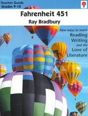 Tapa de Fahrenheit 451 (Novel Units) (Novel Units)