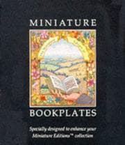 Tapa de Miniature Bookplates