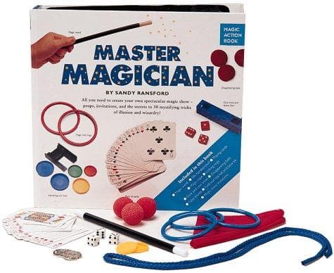 Tapa de Master Magician/Magic Action Book With Props