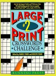 Tapa de Large-Print Crosswords Challenge #2