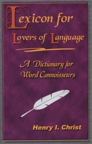 Tapa de Lexicon for Lovers of Language