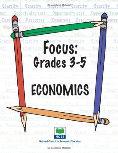 Tapa de Focus, grades 3-5 economics