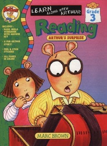 Tapa de Grade 3 Reading (Learn Along With Arthur)