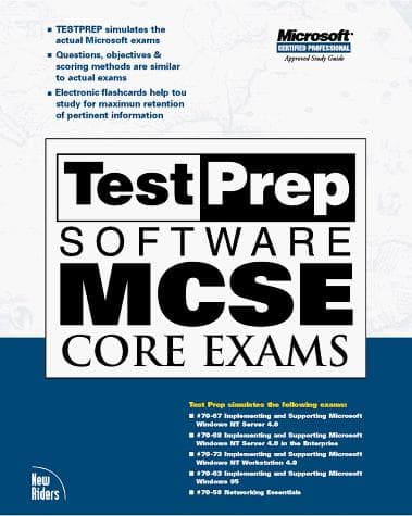 Tapa de MCSE TestPrep Software