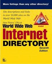Tapa de New Riders' Official Internet and World Wide Web Directory