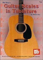 Tapa de Mel Bay Guitar Scales in Tablature
