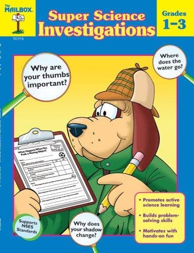 Tapa de Super Science Investigations Grades 1-3