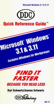 Tapa de Microsoft Windows 3.1 and 3.11