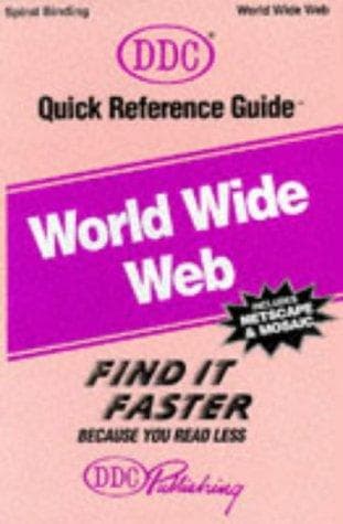 Tapa de Quick Reference Guide for World Wide Web