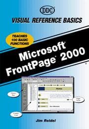 Tapa de Microsoft Frontpage 2000 (Visual Reference Basics)