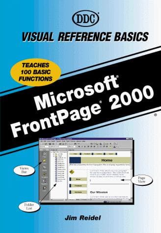 Tapa de FrontPage 2000 Visual Reference Basics