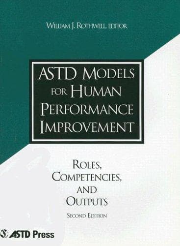 Tapa de ASTD Models for Human Performance Improvement