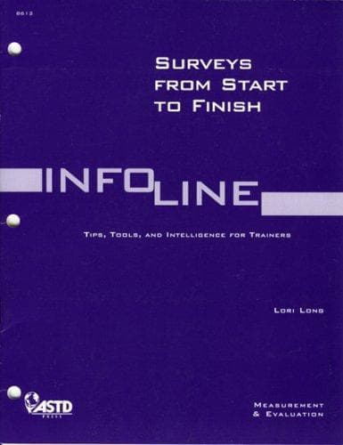 Tapa de Surveys from Start to Finish