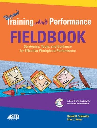 Tapa de Beyond Training Aint Performance Fieldbook