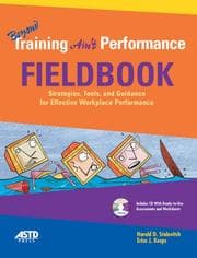 Tapa de Beyond Training Aint Performance Fieldbook