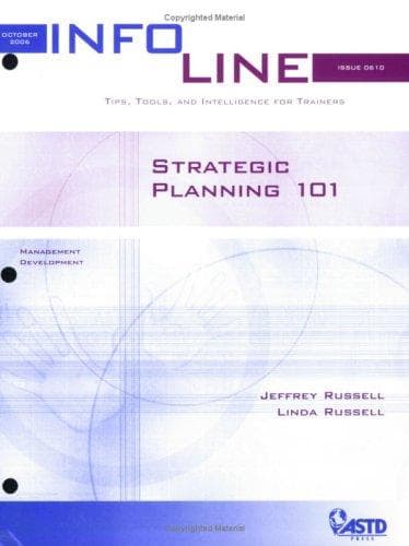 Tapa de Strategic Planning 101