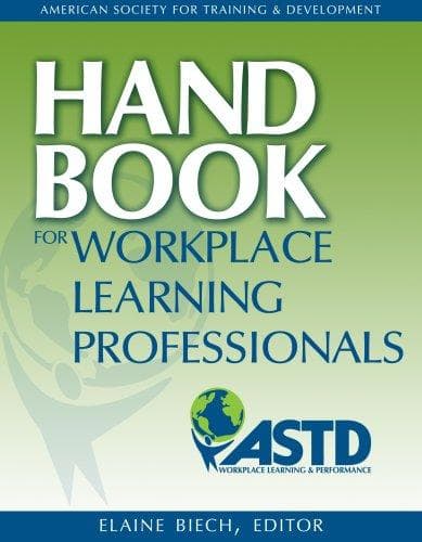Tapa de ASTD Handbook for Workplace Learning Professionals
