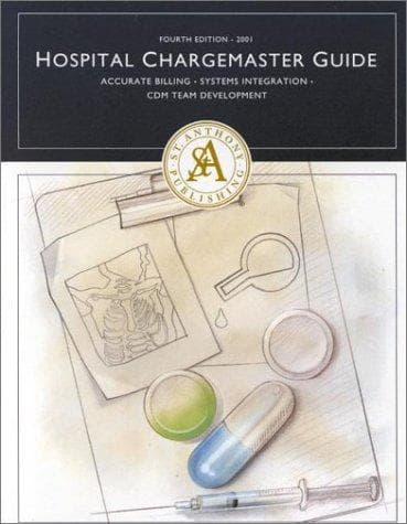 Tapa de Hospital Chargemaster Guide, 2001