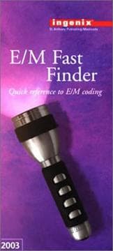 Tapa de The E/M Fast Finder 2003