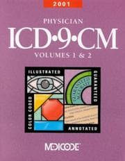 Tapa de 2001 Physician ICD-9-CM, Volumes 1 & 2