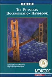 Tapa de The Physician Documentation Handbook 2002