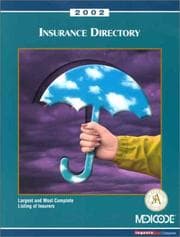 Tapa de 2002 Insurance Directory