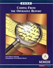 Tapa de Coding from the Operative Report 2002