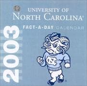 Tapa de University of North Carolina 2003 Collegiate Sports Calendar