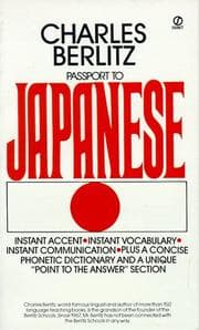 Tapa de Passport to Japanese