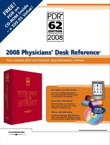 Tapa de Physicians' Desk Reference, 2008 (Physicians' Desk Reference (Bookstore Version))
