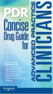 Tapa de PDR concise drug guide for advanced practice clinicians