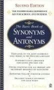 Tapa de The Basic Book of Synonyms and Antonyms