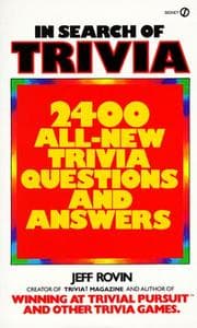 Tapa de In Search of Trivia