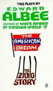 Tapa de The American Dream and Zoo Story