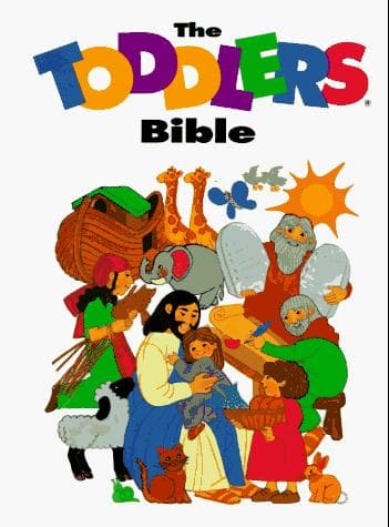 Tapa de Toddlers Bible with Handle