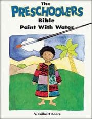 Tapa de The Preschoolers Bible Paint-With-Water Book (Children)