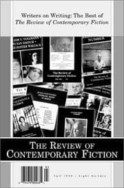 Tapa de The Review of Contemporary Fiction (Fall 1999)