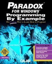 Tapa de Paradox for Windows Programming by Example