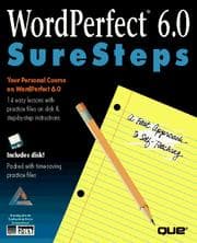Tapa de Wordperfect 6.0 Suresteps