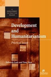 Tapa de Development and humanitarianism