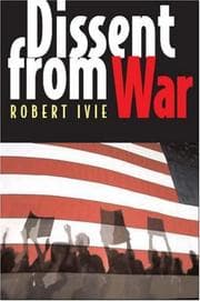 Tapa de Dissent from war