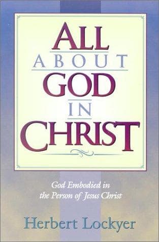 Tapa de All About God in Christ