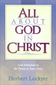 Tapa de All About God in Christ