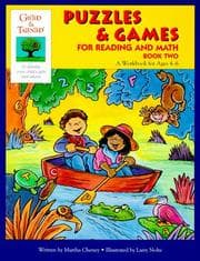 Tapa de Gifted and Talented Puzzles and Games for Reading and Math Book Two
