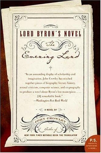 Tapa de Lord Byron's Novel
