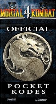 Tapa de Mortal Kombat 4 Official Pocket Kodes