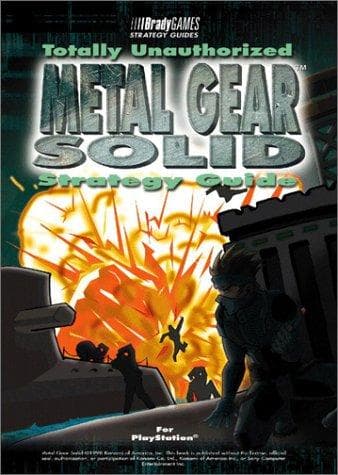 Tapa de Metal Gear Solid Totally Unauthorized Strategy Guide