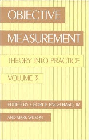 Tapa de Objective Measurement Vol. 3