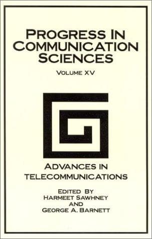 Tapa de Progress in Communication Sciences Vol. XV